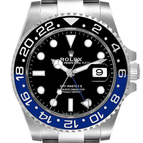 rolex gmt master 2 bleu et noir prix